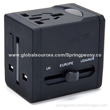 Universal Travel Power Plugs, 110-250V AC Input